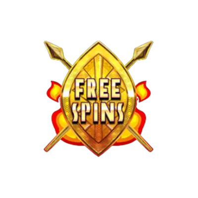 Free spin shield scatter symbol triggers bonus round