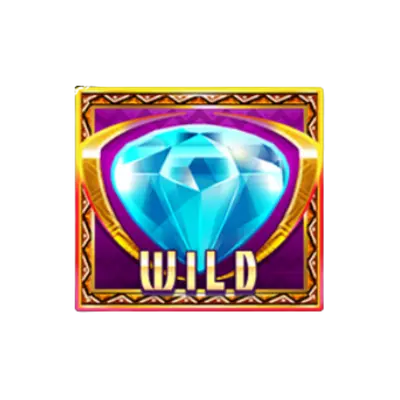 Wild blue diamond substitutes for regular icons